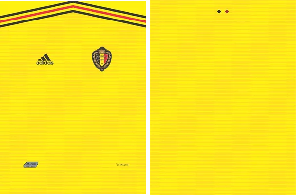 Belgica Camiseta Visita 2018