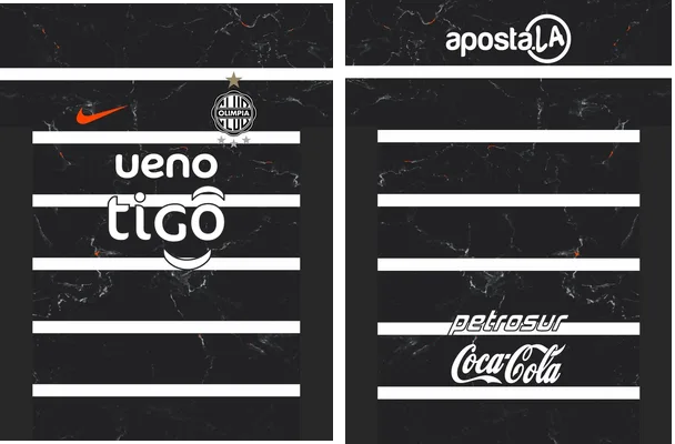 Club Olimpia Away Kit 2025