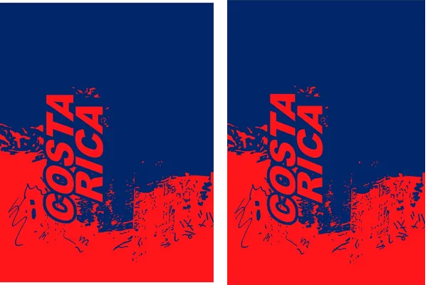 Costa Rica Grunge Desings