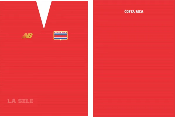 Costa Rica Jersey 2016 Copa America Centenario