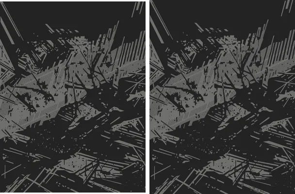 GRUNGE ABSTRACT BLACK