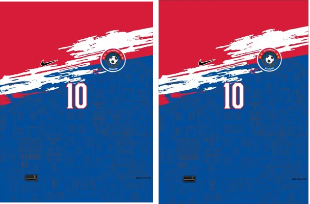 Grunge Red jersey