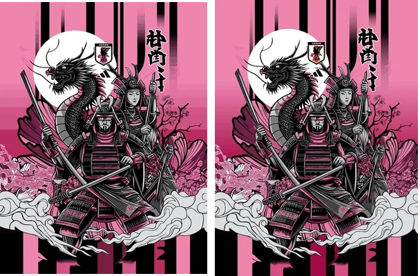 Japon Samurai Art Concept