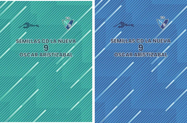 Jersey Celeste Trama Rayas