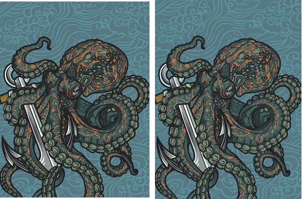 Jersey Octopus Design