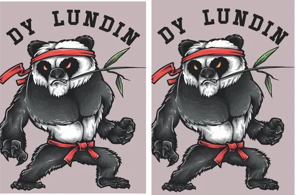 KARATE BEAR DESIGN