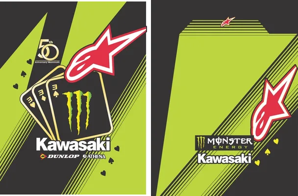 Motocross Alpinestar Kawasaki Q 2