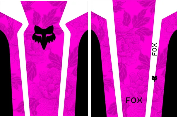 Motocross Fox Fucsia Mujer
