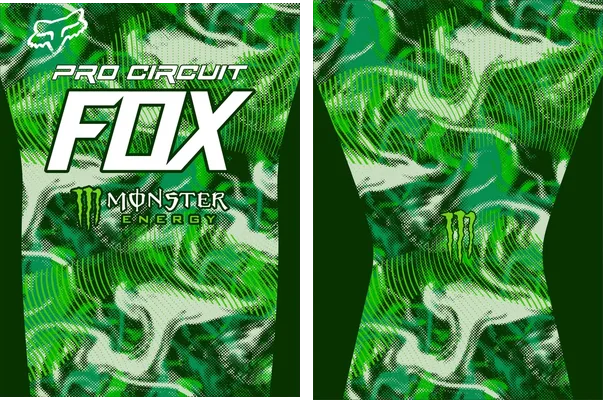 Motocross Fox Monster Energy Q 1