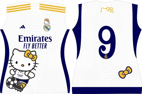 REAL MADRID HELLO KITTY