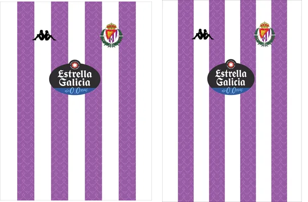REAL VALLADOLID HOME KIT 25 26