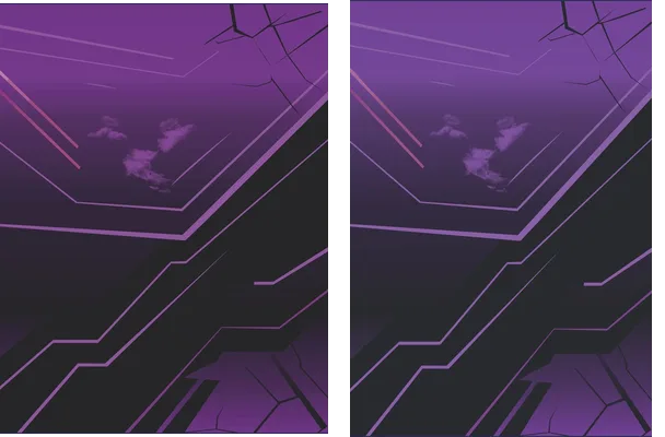 Sports Degrade Purple