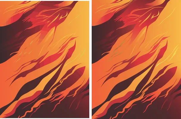 Sports Pattern Lines Fire