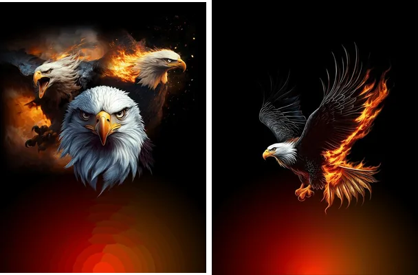 designs eagles degrades black