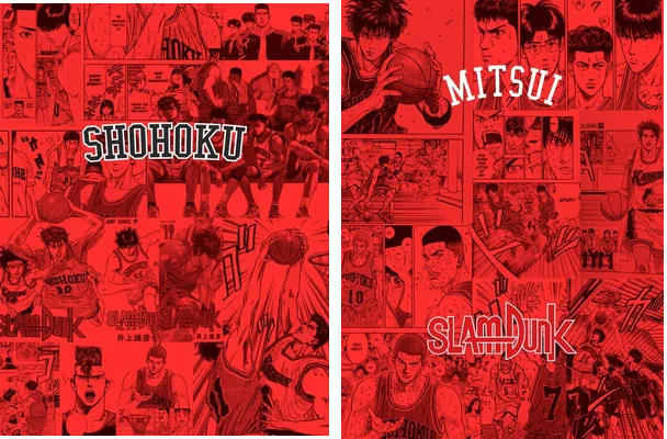 desing basketball slam dunk concept
