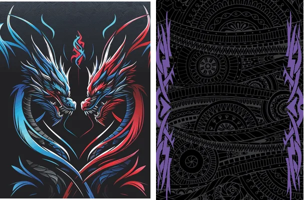 dragon gemini concept
