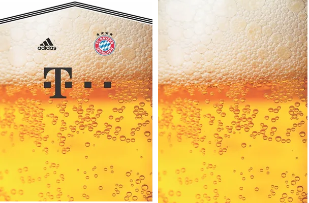 fc bayern beer concept