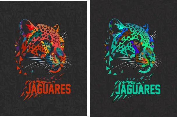 jaguares multicolor concept