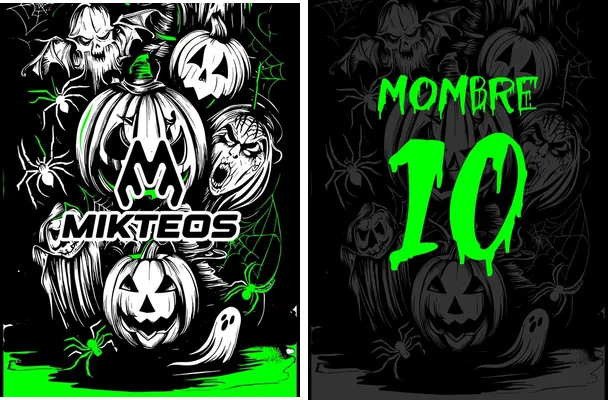 jersey halloween green