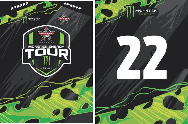 jersey monster energy buzo negro verde