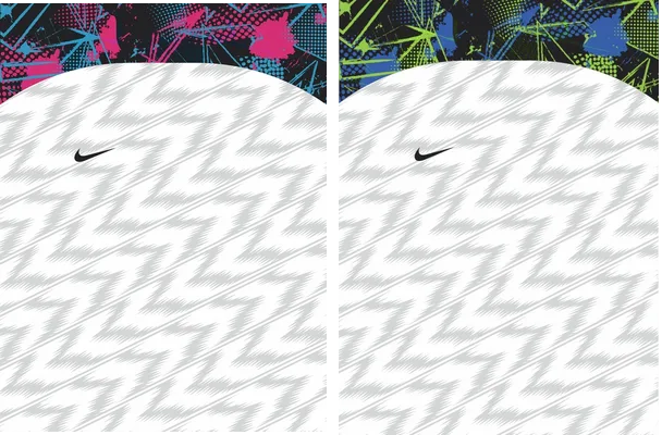 nike geometric design