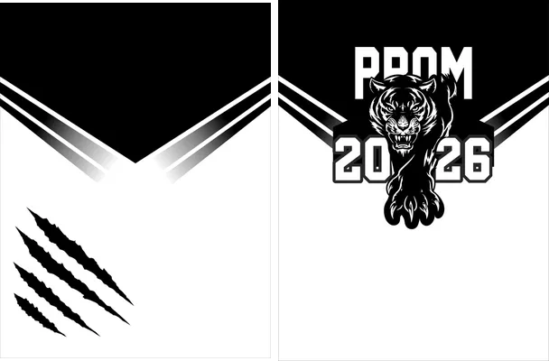 pattern sports white prom 2026