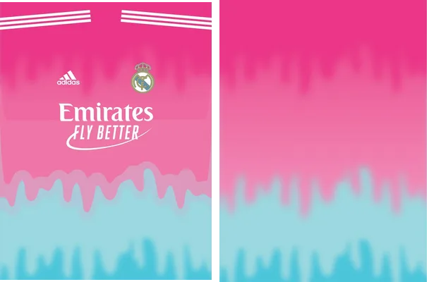 real madrid rosa concept