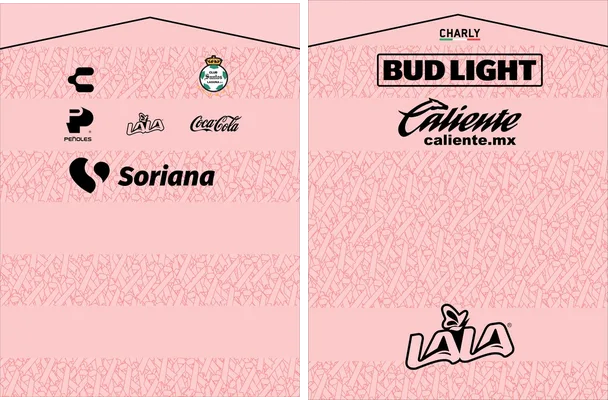 santos laguna 2026 women pink
