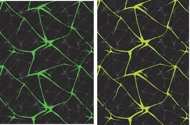 soccer geometric neon