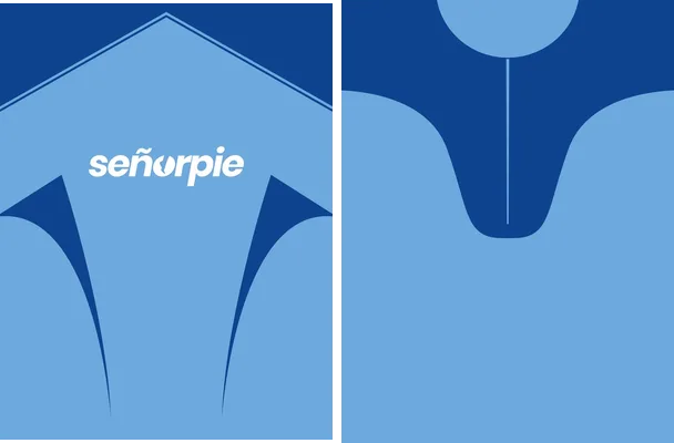 sporting design blue