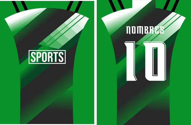 sports degrades green