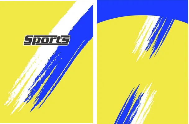 sports grunge yellow 2022