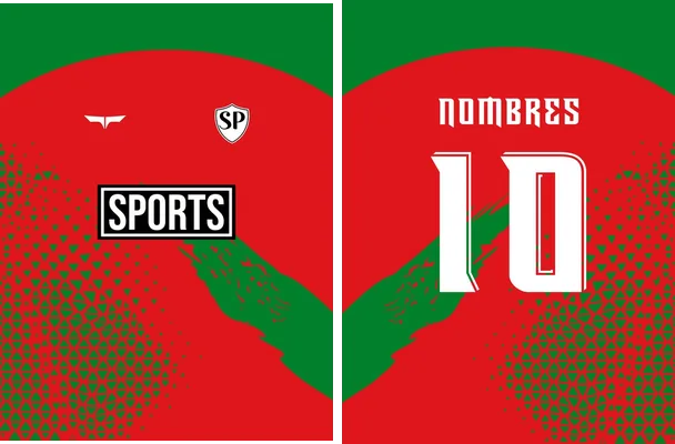 sports pattern triangle