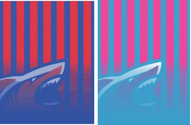 texture shark design