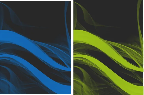 vector lines blue concept